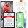 Beefix Batteria di ricambio per Samsung Galaxy Note 10 Plus (N975F)(N976B), 4300 mAh ad alta capacità per Galaxy Note 10 Plus 5G (EB-BN972ABU) con strumenti di riparazione professionali