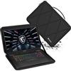 Smatree Custodia Protettiva Rigida in EVA per MSI Stealth GS77, Stealth 17 Studio, Vector GP78 HX 13VI-294TAA, GP77, GP76 - Borsa per Notebook da 17,3 (X8326)