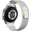 NotoCity Cinturino per Huawei Watch GT2/GT4/GT3 46MM, 22mm Cinturini Compatibile con Huawei Watch GT 2 Pro/GT3 Pro 46mm/GT Runner/Sport/Classic/Watch 2 Classic/Watch 3 46mm(Giallo Bianco)