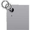 GIOPUEY 2 Pezzi Pellicola Fotocamera Compatibile con iPad Air M3 11 inch/13 inch 2025, [Protezione Completa] Metallo + Vetro Temperato, Protezione Fotocamera - Diamond Bling Silver