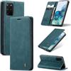 Rerzoiro Cover per Samsung Galaxy S20 Plus Custodia Portafoglio Antiurtoo Premium Pelle PU Wallet Case Flip Libro con Porta Carte Slot Supporto Flip Case per Samsung Galaxy S20 Plus, Blu verde