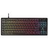 Corsair K55 Core TKL RGB Tastiera da gaming - Tenkeyless, RGB a 8 zone, tasti a membrana silenziosi, a prova di perdite, tasti multimediali, polling 1000 Hz, layout UK, colore: nero