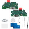 Extkry Connettore di Ricarica per Samsung Galaxy A16 5G Kit Riparazione | Porta di ricarica flat ricarica porta caricabatterie charging port microfono con kit di riparazione.