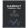 Aairhut Thermal Pad 13W/MK Cuscinetti Termici, 120x120x2mm Silicone Cooling Pad GPU Resistenza al Calore Non conduttiva Extreme Odyssey Cover con Dual Film Autoadesivi