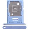 Generico Ricambio Compatibile con Samsung Galaxy A15 5G SM-A156B A156B / A15 4G SM-A155F A155F Try tray Vassoio alloggio porta scheda Card Sim 1 + SLOT SIM 2 o slitta per lettore Memoria Micro Sd (Blu)