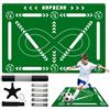 HAPBEAR Tappetino Allenamento Calcio 0,5 cm Antiscivolo con Cintura Palleggio, Elastici, Borsa e Guida | Regalo Calcio per Bambini e Ragazzi