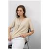 Intimissimi Maglia Manica Corta Scollo A V In Elevated Cotton Naturale