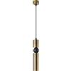 ARTE LAMP Lampada a sospensione per il corridoio con cavo - Luce LED per soffitto cucina - lampadario con presa per 1 lampadina e parasole in rame