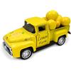 Teeloray Camion Decorazione di Limoni Artificiali, Decorazioni per Vassoi 12,5 cm Camion Metallo Fattoria Vintage Primavera Estate Decorazioni per Tavola della Cucina e Feste al Limone, Giallo
