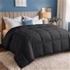 Utopia Bedding Piumino Estivo Per Letto Singolo, 155x220 cm, Grigio