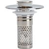 KQDRAVINE Universale Tappo Lavandino Bagno con Rimovibile Filtro in Acciaio Inossidabile, 28-37 mm Pop Up Piletta Lavabo Bagno in Ottone per Cucina Lavandino Doccia