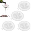 YDHfdc 4 Pezzi Setaccio Filtro a Rete 100/200/300/400 Mesh Setaccio da Cucina Nylon Filtri per Alimenti Filtri a Rete Filtri per Olio di Oliva, Succo, Vino, Latte