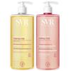 SVR Topialyse Gel Detergente Delicato 1 L + Olio Lavante Anti-Prurito 1 Litro