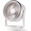 wonderlamp - Ventilatore da tavolo Brisita, 4 velocità, batteria ricaricabile, 12 ore autonomia, compatto e silenzioso, mini ventilatore portatile per scrivania