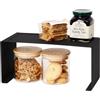 YAMAZAKI 3790 TOWER Slim Stackable Kitchen Rack, black, Steel, 30.5 x 14 x 14 cm