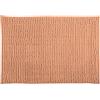 MSV - Tappetino da bagno in microfibra di ciniglia - Pelo lungo, antiscivolo - Comodo anello per appenderlo - Comfort e igiene ottimizzati - Pesca - Singolo - 40x60 cm