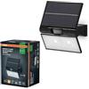 OSRAM ENDURA Solar proyectores con sensor luz/movimiento, gris, IP44, sustituye halógenos
