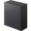 YAMAZAKI 5434 TOWER Film Hook Storage Box, black, ABS Resin, 17 x 8.716 x 20 cm