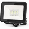 Garza Faretto LED da esterno 20W, Luce Fredda, 6500k, 2000LM, IP65, Ottimo per il tuo giardino, facciata, patio,