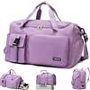 YOUYIKE Borsone da Viaggio da Uomo e Donna, Borsa da Viaggio Pieghevole, 42L Borsa Sportiva Grande con Scomparto per Scarpe, Scomparto Umido, Impermeabile, per Sport Nuoto Viaggi