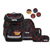 ergobag cubo set zaino scolastico ergonomico classico 5 pezzi prima elementare