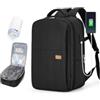 BJLFS Zaino Ryanair 40x30x20 Sottovuoto con pompa Zaino da Viaggio aereo Cabina 40x30x20 Impermeabile Bagaglio a Mano Wizzair Sottovuoto Borse da Cabina per Easyjet 45x36x20 Zaino Airback Donna