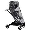 BÉABA X Micro, Copertura Antipioggia Per Passeggino Baby Cruiser 360°, Protezione Contro Pioggia, Vento, Neve E Freddo, Installazione Rapida Con Zip, Ventilazione Integrata, Materiale Trasparente