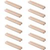CHUIFAI Set di 24 Claves di Legno, Strumenti in legno per percussioni, nastri, lezioni di Musica, 20 cm