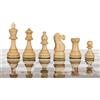 Chess and games shop Muba Staunton - Scacchi classici in legno, con pesi per scacchi, in feltro, edizione da collezione (3,75 americani)
