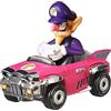 Hot Wheels DieCast - GJH54 - Modellino Veicolo WALUIGI Badwagon KART Die Cast - Viola - 1/64 5cm