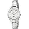 Breil Orologio DONNA MANTA CITY quadrante MONO-COLORE BIANCO movimento SOLO TEMPO - 3 LANCETTE QUARZO e BRACCIALE ACCIAIO ARGENTO TW1617
