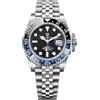 PAGRNE DESIGN Pagani Design Uomo Meccanico GMT Acciaio Inossidabile Impermeabile Orologio Da Polso Zaffiro Vetro Acciaio Inox Ceramica Orologi Orologio per Uomo（Fünf Perlen Nero E Blu）