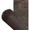 SATURNIA Rete Ombra Rotolo 1,5 x 50 Metri, Riduce Le Radiazioni, Protezione Giardino e Terrazza, Regola Temperatura, Colore Marrone