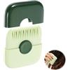 Lansls Taglia Doppie Punte Capelli, Taglia Doppie Punte, Pettine Tagliacapelli, Pettine Tagliacapelli Multifunzionale, Tagliacapelli 2 in 1, per Tagliare e Acconciare i Capelli Sottili