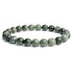 Vera Mentis Bracciale in diaspro verde - pietra naturale 8 mm per donna e uomo - energia positiva e armonia - gioiello energetico in litoterapia - regalo originale per compleanno, occasione speciale