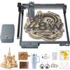 ATOMSTACK A40 Pro V2 Incisore Laser con Air Assist, Macchina per Taglio Laser a Potenza Selezionabile 20W/40W, 500mm/s Alta Velocità con Autofocus, 400x385mm per Legno, Metallo, Acrilico e Pelle