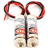 BEITESI Modulo laser a linea rossa da 650 nm Modulo gruppo laser industriale la messa a fuoco può essere regolata(traverse-2pack)