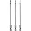 QUARKZMAN 3pz H2,0 Chiavi a Brugola per Punte da Trapano 2mm Punte Metriche Piane 1/4 Attacco Esagonale 150mm (6) Punta Cacciavite Esagonali Magnetico Lungo Industriale per Viti