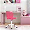 FurnitureR Revitore ergonomico regolabile in altezza, per casa, ufficio, studio, rosa, 38 cm x 39 cm x 75 cm x 85 cm