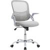 Sweetcrispy Bürostuhl Ergonomisch scrivania con Supporto Lombare, Regolabile in Altezza, Sedia braccioli, Adatta per Ufficio e Camera da Letto, 3, Normale