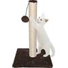 RAM ONLINE Ram® - Tiragraffi per gatti, grande, 42 cm, colore: marrone