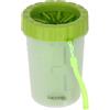 Kerbl Pet pulitore per zampe, verde, 14,5 cm, Ø10 cm, pulitore zampe cani, gatti, plastica, cani, gatti