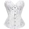 BYD Angelwing da Donna Corsetto Satin Bustino Rosso e Nero Colore Misto Shapewear Modellante Cincher Training Respirabile Elastico Sposa Corsetti Color-3 M
