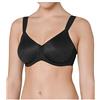 Triumph Donna Essential Minimizer W X, Bra, BLACK, 4F