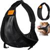 IBOPUXIU Laterale Fascia Neonato, Fascia Porta Bebe Regolabile, Traspirante Marsupio Neonato 0-36 Mesi, Ergonomico Fascia