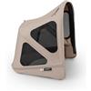 Bugaboo Donkey 6 Cappottina Breezy, Estensibile per una maggiore copertura e una Protezione Solare ottimale, Resistente all'Acqua, Compatibile Con Tutti i Passeggini Donkey, Desert Taupe