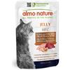 Almo Nature HFC Jelly Tonno Pollo e Prosciutto 55g busta gatto 55g