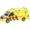 Herpa camion in miniatura MAN TGE furgone HD Ambulance 15-143 (Paesi Bassi), miniatura in scala 1:87, pezzo da collezione, Made in Germany, plastica