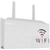 MNBVH Scatola Router WiFi da Muro, Mensola a Parete, Scatola di Immagazzinaggio Nascondi Cavi e Prese (Color:Bianco)