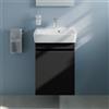 evineo ineo5 evo mobile La: 45 cm, 1 anta, con maniglia incassata, per lavamani Geberit Renova Plan,, BE0983BM, ineo5 evo [Mobili da Bagno > Mobili Lavabo]